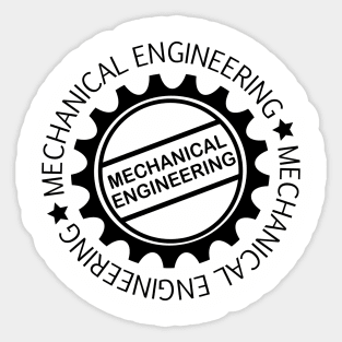 mechanical engineering mechanics engineer best design Sticker